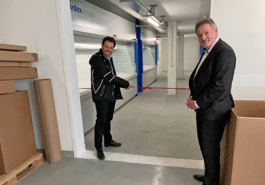 Eröffnung KARDEX Warenlift FORS