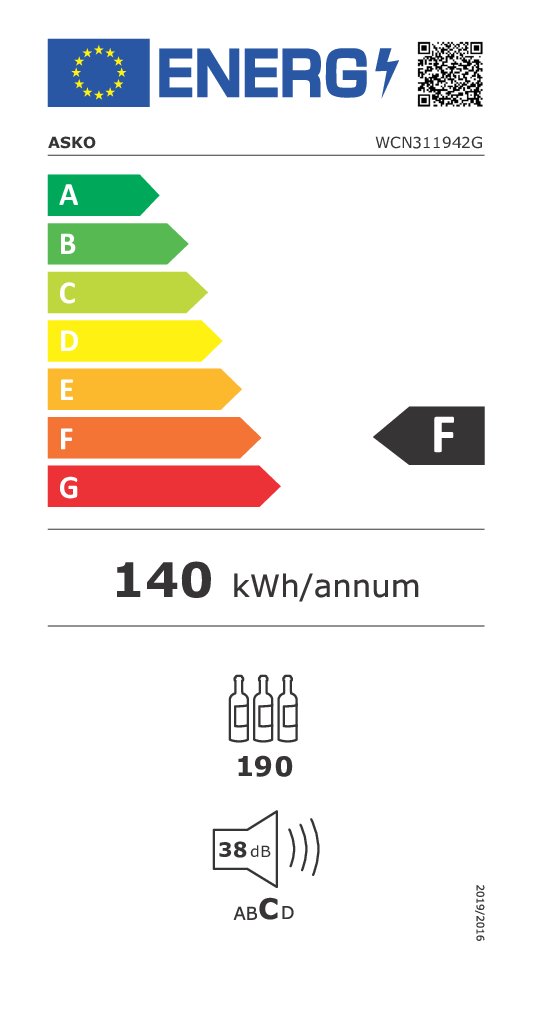 ASKO Cave à vin pose libre ELEMENTS - WCN 311942 G