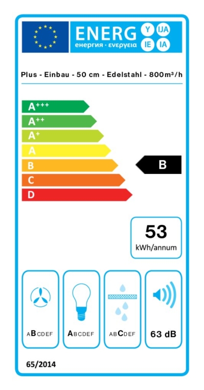 FALMEC Hotte de ventilation - INCASSO 50 P