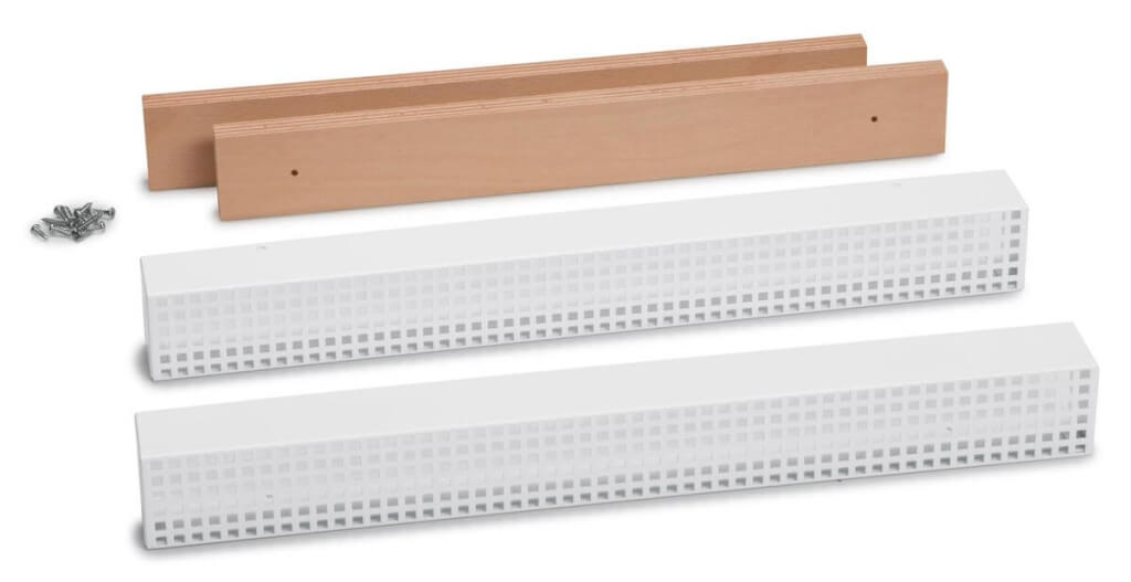 LIEBHERR Set di montaggio aerazione 1​/​6 Norma SMS bianco - 9086205