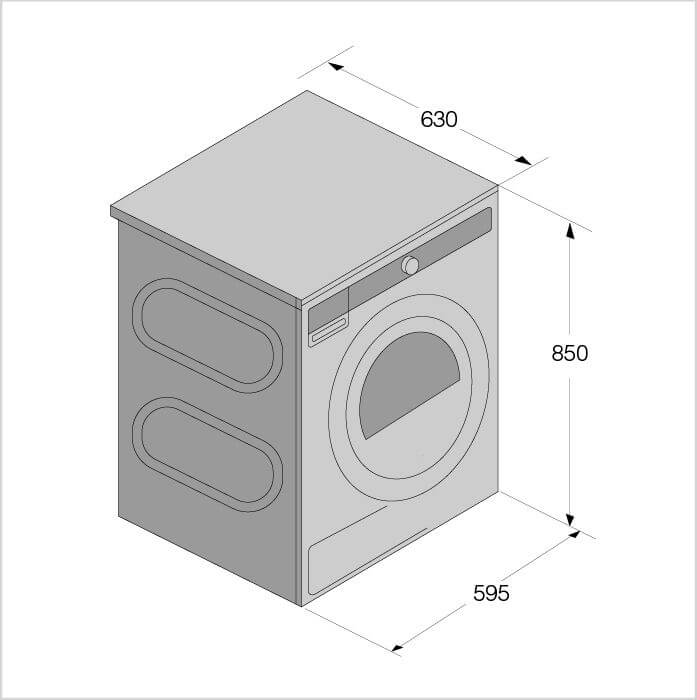 ASKO Wäschetrockner STYLE - T 709HU W