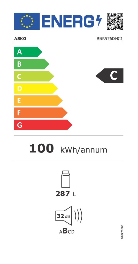 ASKO Frigorifero da incasso EXCLUSIVE - RBR 576 DNC1