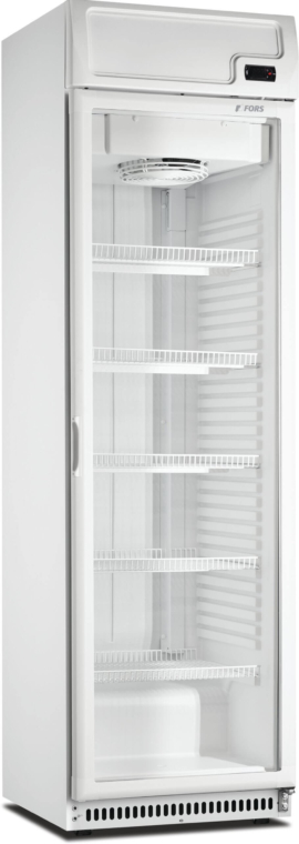 FORS Réfrigérateur, porte vitrée​/​Display, blanc, ABS - CCDV 402 WG