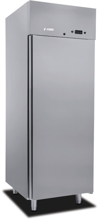 FORS Réfrigérateur, porte pleine, inox, GN 2​/​1 - GCV 701 ESSL