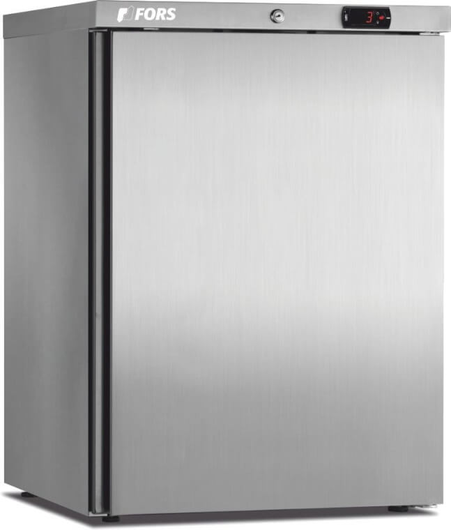 FORS Réfrigérateur sous​-​plan, porte pleine, inox - CCV 150 ES