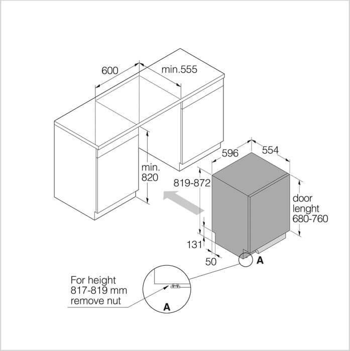 ASKO Lave-vaisselle intégré STYLE - DFI 747U/1