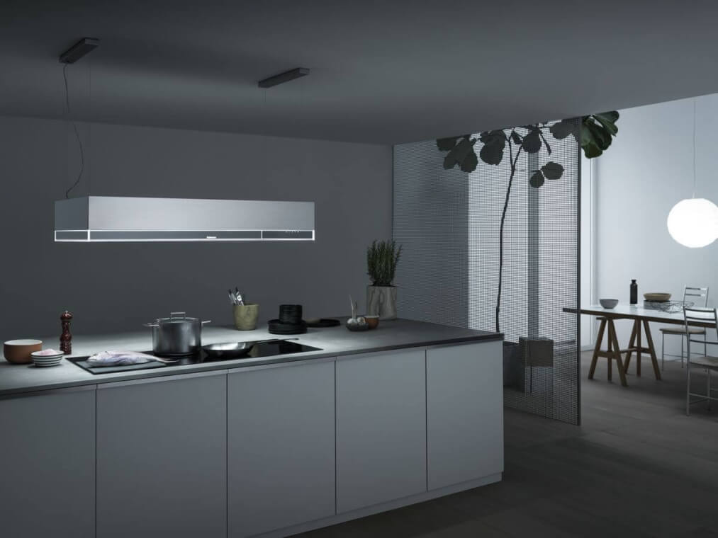 FALMEC Hotte de ventilation îlot Circle.Tech - VETRA ISOLA 120