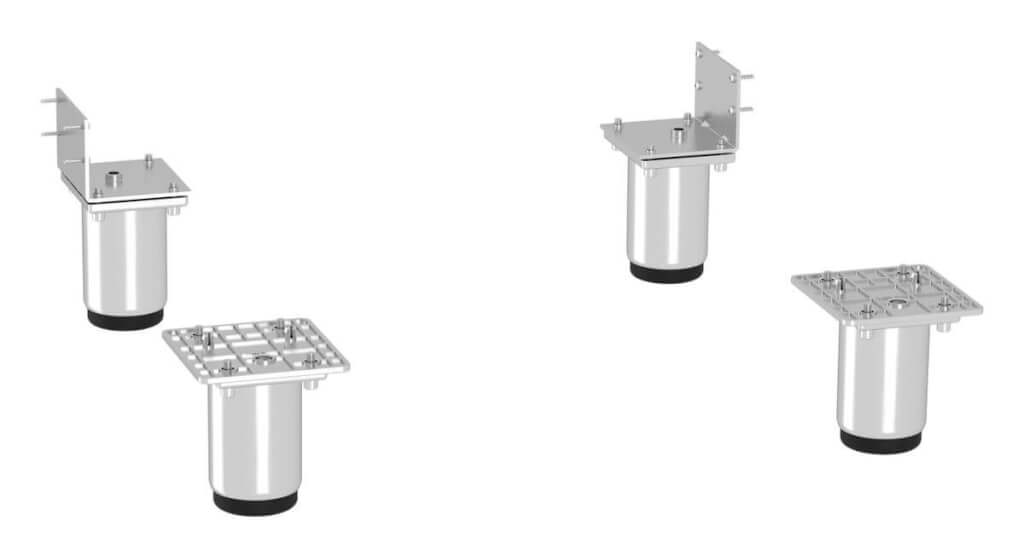 LIEBHERR Kit de modification pieds, 15​-​18cm - 9086924