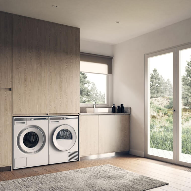 W4096R W2__5_Ambience.tif ASKO Lave-linge LOGIC - W 4096R W/3