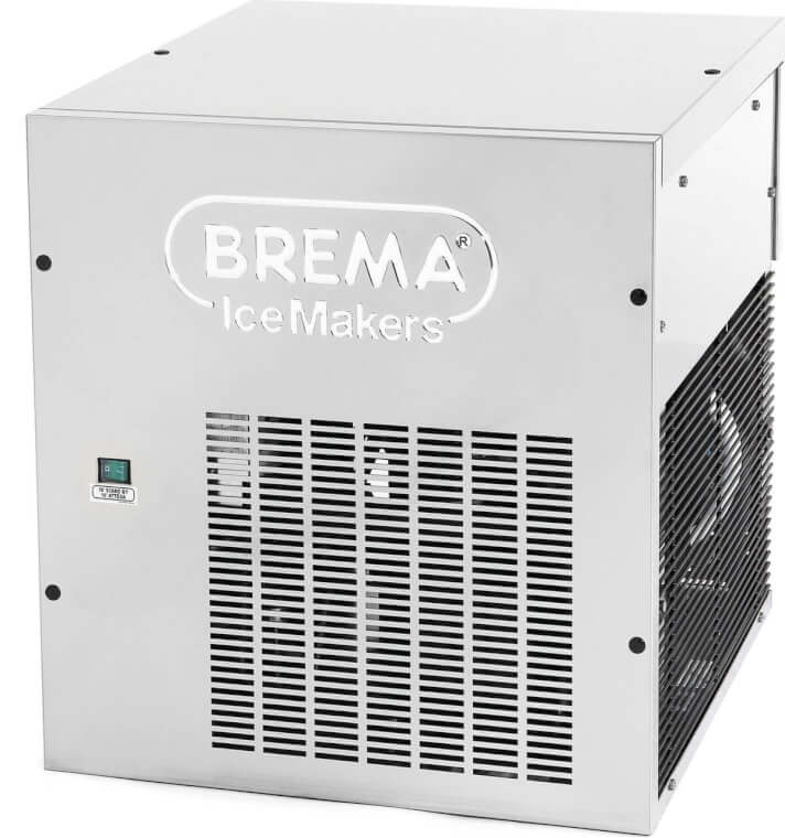 BREMA Automate à Pépites de glace sans réservoir - TM 140 W HC