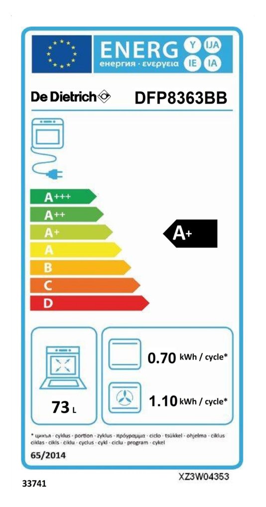 DE DIETRICH Four - DFP 8363 BB